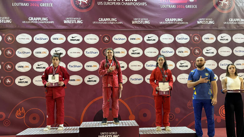 Πάλη: Τέσσερα μετάλλια για την Ελλάδα στο φινάλε του Ευρωπαϊκού πρωταθλήματος Grappling στο Λουτράκι