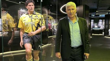 Στο Μουσείο Ιστορίας της ΑΕΚ ο Στέλιος Μανωλάς