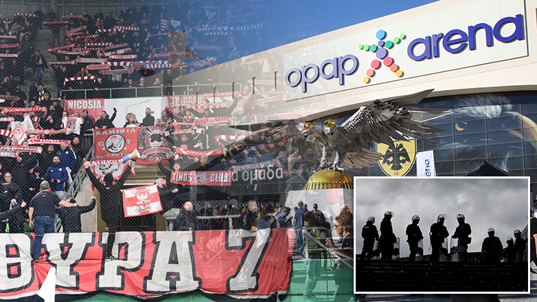 UEFA και ΕΛ.ΑΣ. χτίζουν «τείχος» στην OPAP Arena