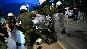 Ένταση στην πορεία φοιτητών κατά του πολέμου στη Γάζα