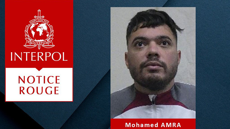 Γαλλία: «Κόκκινο σήμα» εξέδωσε η Ιντερπόλ για τη σύλληψη του κρατούμενου Μοχάμεντ Αμρά