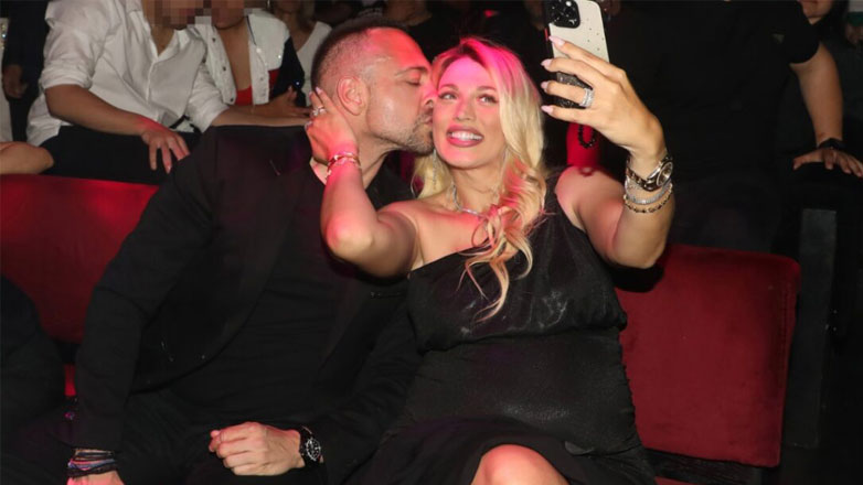 Κωνσταντίνα Σπυροπούλου – Βασίλης Σταθοκωστόπουλος: Βραδινή έξοδος σε γνωστό μαγαζί