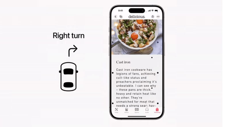 Το νέο iPhone έχει ειδική λειτουργία για όσους ζαλίζονται μέσα στο αυτοκίνητο (Βίντεο)