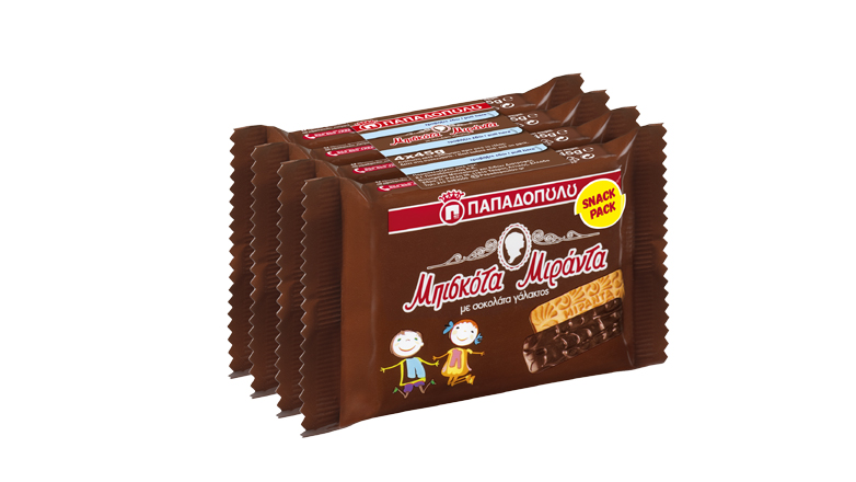«SNACK PACKS ΠΑΠΑΔΟΠΟΥΛΟΥ, για σοκολατένια απόλαυση σε κάθε σας στιγμή!»