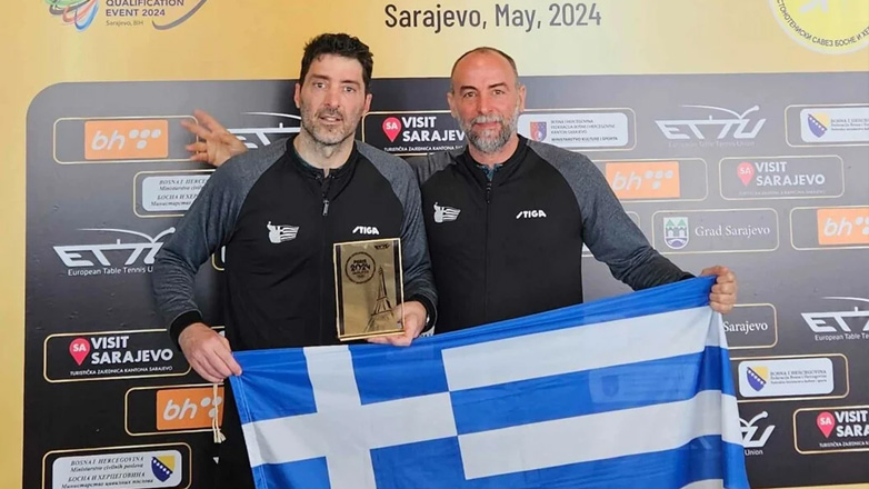 Πινγκ πονγκ: Έγραψε ιστορία ο 44χρονος Παναγιώτης Γκιώνης – Προκρίθηκε για 6η φορά στους Ολυμπιακούς Αγώνες