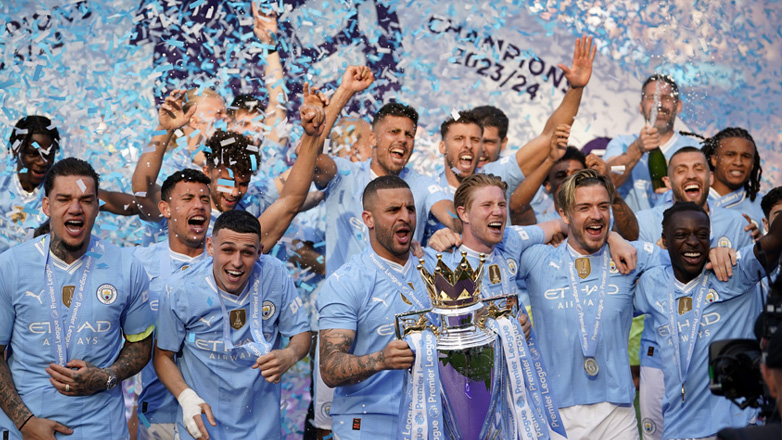 Πρωταθλήτρια Αγγλίας για τέταρτη συνεχόμενη χρονιά η Μάντσεστερ Σίτι!