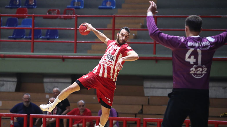 Χάντμπολ: Ο Ολυμπιακός έκανε το 1-0 με τη Δράμα 1986