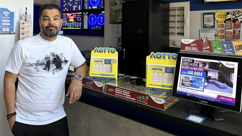 Μεγάλος νικητής του ΛΟΤΤΟ στη Θεσσαλονίκη θα εισπράττει 10.000 ευρώ κάθε μήνα για 10 χρόνια