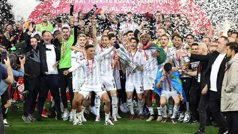 Η Μπεσίκτας πήρε το κύπελλο, 3-2 την Τραμπζονσπόρ