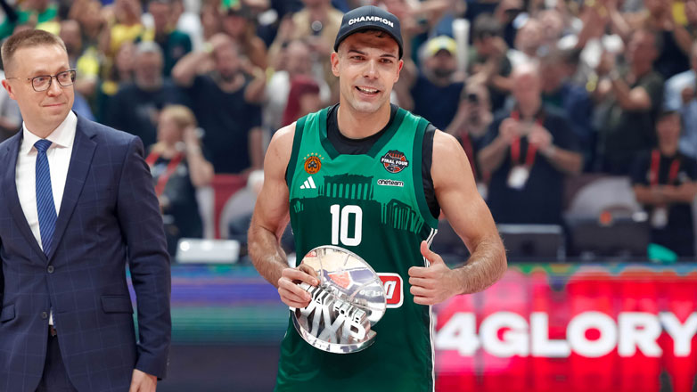 Σλούκας: «Περήφανος για τον Παναθηναϊκό»