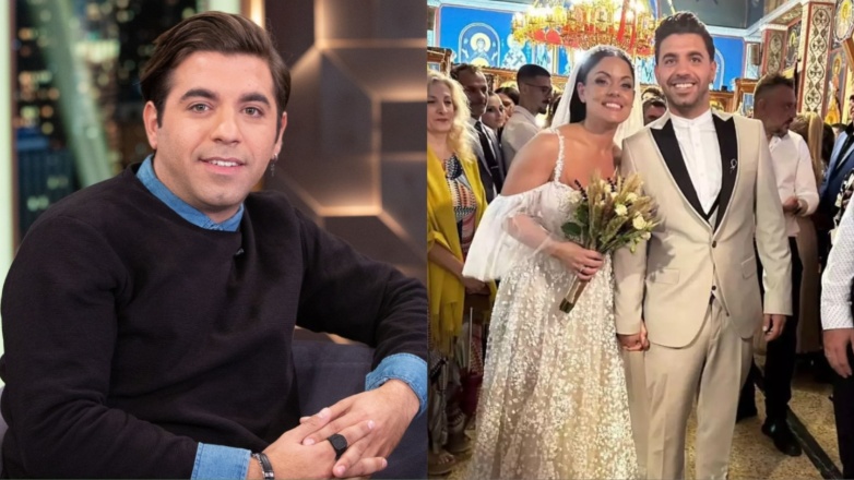 Βασίλης Τριανταφύλλου: Παντρεύτηκε ο πρωταγωνιστής της σειράς του ANT1 «Παγιδευμένοι»