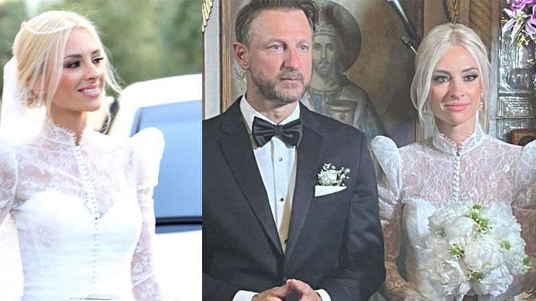 Κώστας Καραφώτης & Κάτια Μάνου: Δείτε τον τρυφερό χορό του νεόνυμφου ζευγαριού στη γαμήλια δεξίωση Κώστας Καραφώτης & Κάτια Μάνου: Δείτε τον τρυφερό χορό του νεόνυμφου ζευγαριού στη γαμήλια δεξίωση