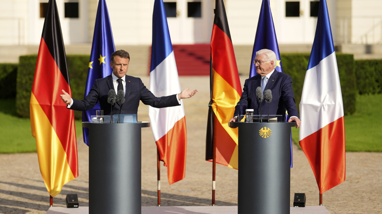 Ο Μακρόν κάλεσε τους Ευρωπαίους να ψηφίσουν στις ευρωεκλογές για να «υπερασπιστούν» τη δημοκρατία