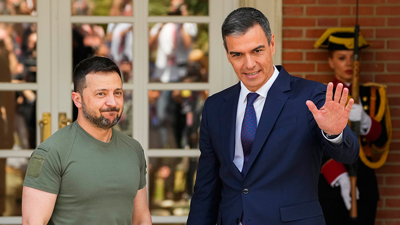 Στην Ισπανία ο Βολοντίμιρ Ζελένσκι