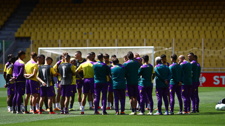 Η Φιορεντίνα προπονήθηκε στη Φιλαδέλφεια