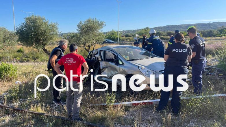 Τροχαίο δυστύχημα στον Πύργο: Νεκρός οδηγός ΙΧ που παρασύρθηκε από τρένο