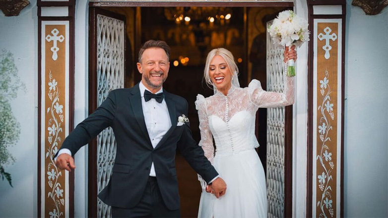 Κώστας Καραφώτης: Η πρώτη ανάρτηση μετά από τον γάμο του με την Κάτια Μάνου – Νέες φωτογραφίες από το μυστήριο