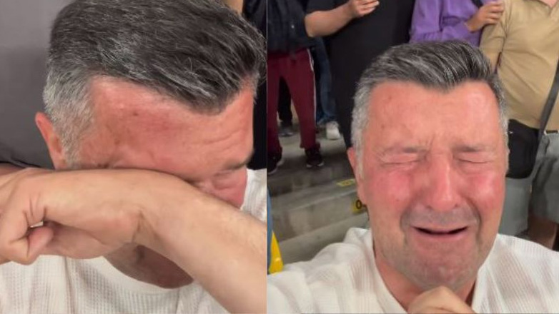 Δημήτρης Μάρκος: Ξέσπασε σε κλάματα μετά το γκολ του Ολυμπιακού