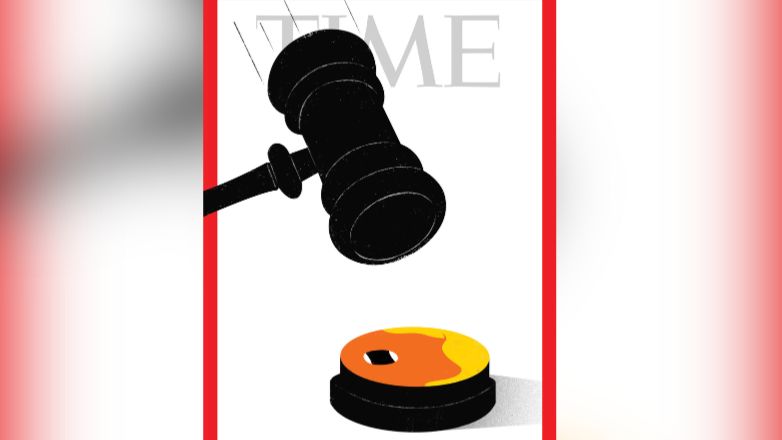 Το εξώφυλλο του ΤΙΜΕ για την καταδίκη του Ντόναλντ Τραμπ