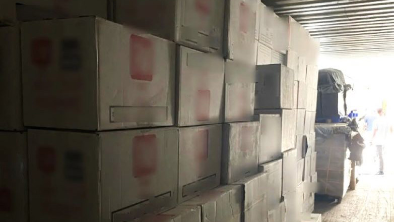 Κατασχέθηκε παρτίδα-μαμούθ λαθραίων τσιγάρων στον Ασπρόπυργο