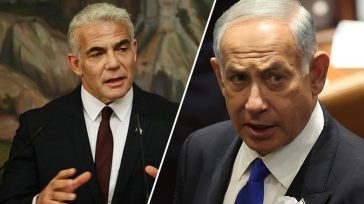 Ο Λαπίντ καλεί τον Νετανιάχου  να μην αγνοήσει το σχέδιο Μπάιντεν