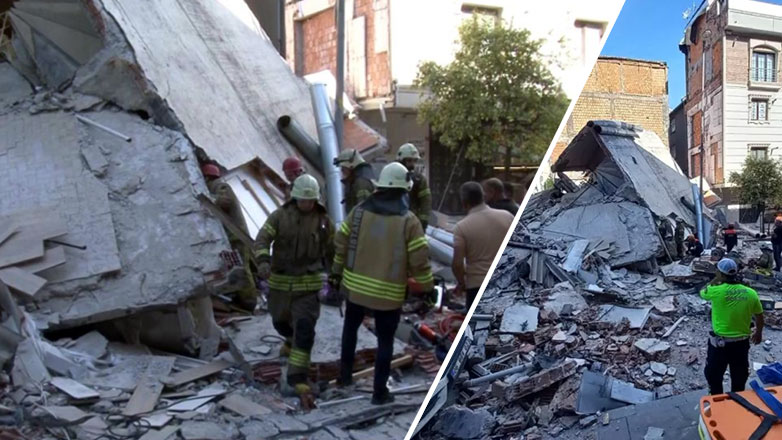 Κατέρρευσε κτήριο στην Κωνσταντινούπολη – Ένας νεκρός και οκτώ τραυματίες