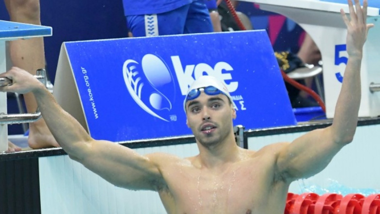 Mare Nostrum Μονακό: «Χρυσός» στα 50μ. ύπτιο ο Χρήστου, δεύτερος στα 200μ.