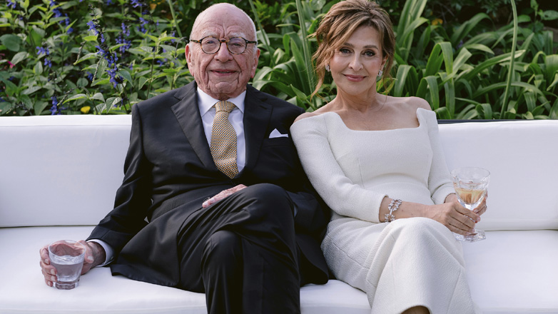Ο 93χρονος μεγιστάνας Ρούπερτ Μέρντοχ παντρεύτηκε για πέμπτη φορά