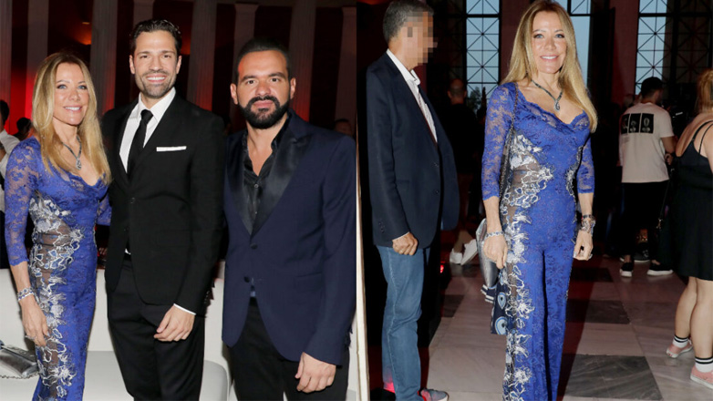 Μαριάννα Λάτση: Εντυπωσιακή εμφάνιση στην απονομή του διαμαντένιου άλμπουμ του Κωνσταντίνου Αργυρού στο Ζάππειο