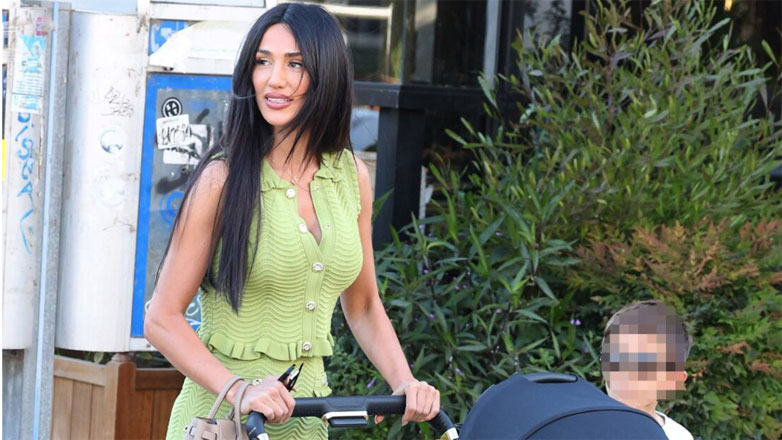 Σοφία Μήτρε: Η νέα εντυπωσιακή σύζυγος του Σάμι Φάις στη Γλυφάδα με το μωρό τους