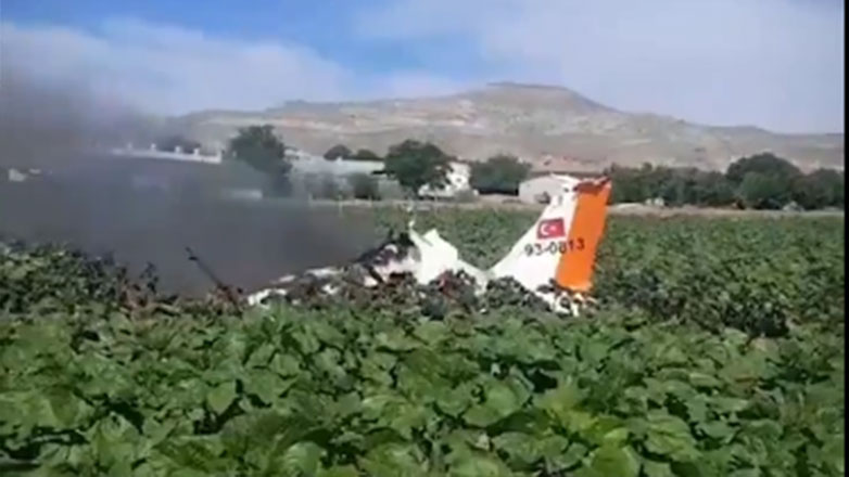 Συντριβή εκπαιδευτικού αεροσκάφους στην Τουρκία – Νεκροί οι δύο πιλότοι
