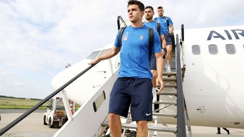 Έφτασε στο Ντίσελντορφ η Εθνική