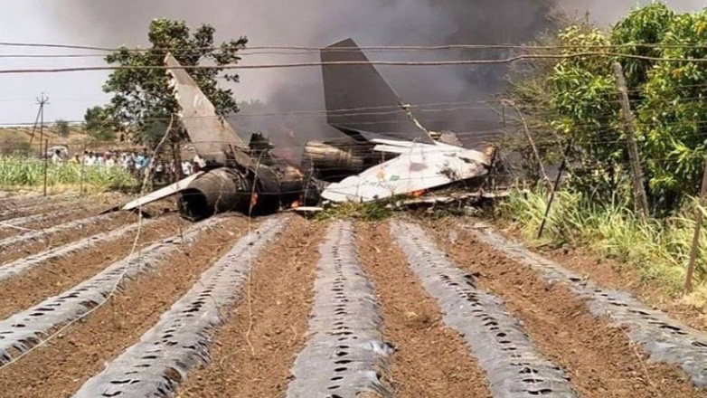 Συντριβή μαχητικού αεροσκάφους στην Ινδία