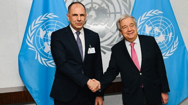 Συνάντηση Γεραπετρίτη-Γκουτέρες στη Νέα Υόρκη