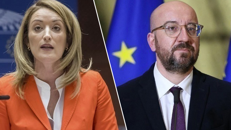 Μέτσολα, Μισέλ και Μελόνι καταδικάζουν την επίθεση στη Δανή πρωθυπουργό