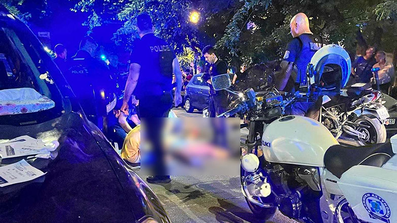 Άγρια συμπλοκή με μαχαιρωμένους στο κέντρο της Θεσσαλονίκης