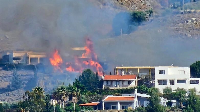 Οριοθετήθηκε η φωτιά σε χαμηλή βλάστηση στην Κω