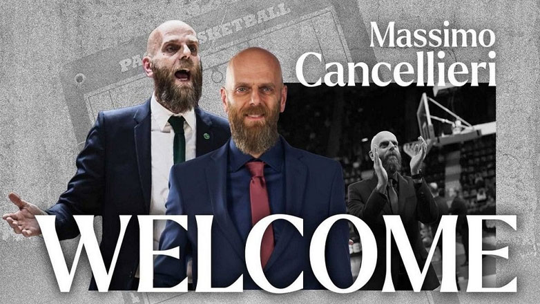 Μπάσκετ: Νέος προπονητής του ΠΑΟΚ ο Μάσιμο Κανσελιέρι