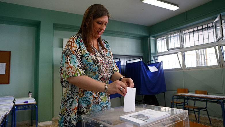 Ψήφισε η Ζωή Κωνσταντοπούλου: «Πάμε να κάνουμε την αγάπη δύναμη»