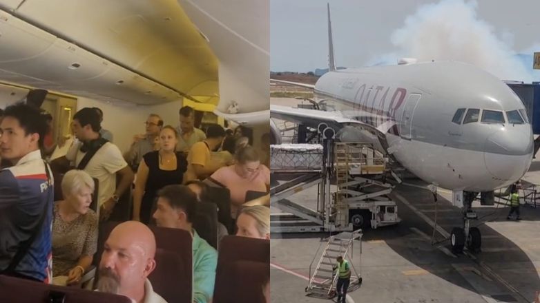 Αθήνα: Μεγάλη ταλαιπωρία για επιβάτες της Qatar Airways – Έμειναν κλεισμένοι σε αεροπλάνο ενώ έβγαζε καπνούς