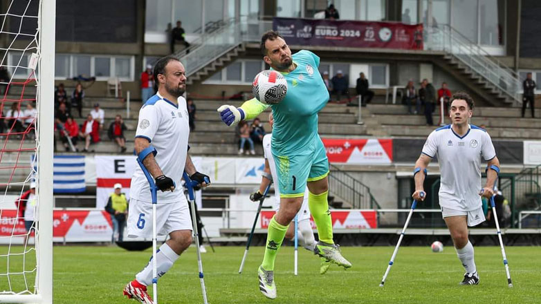 Επιτυχημένη η αποστολή της εθνικής ομάδας ποδοσφαίρου ατόμων με ακρωτηριασμό στο Euro 2024