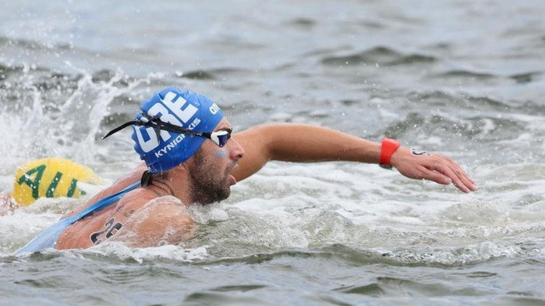 Κολύμβηση ανοιχτής θάλασσας: Πέμπτος ο Κυνηγάκης στα 5χλμ.