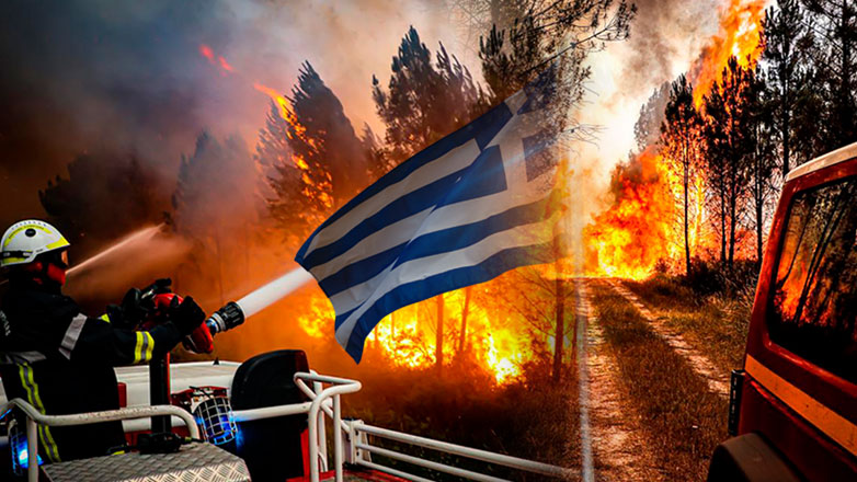 Πυρκαγιές σε όλη τη χώρα