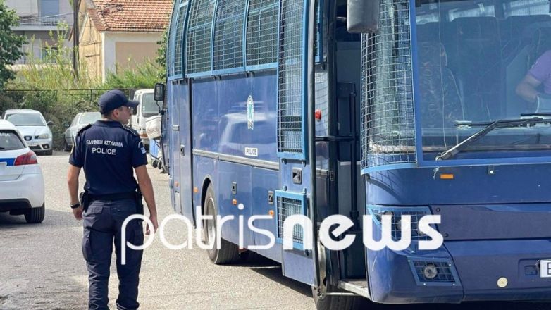 Δρακόντεια μέτρα ασφαλείας στην αστυνομική διεύθυνση Ηλείας για την απολογία του 37χρονου