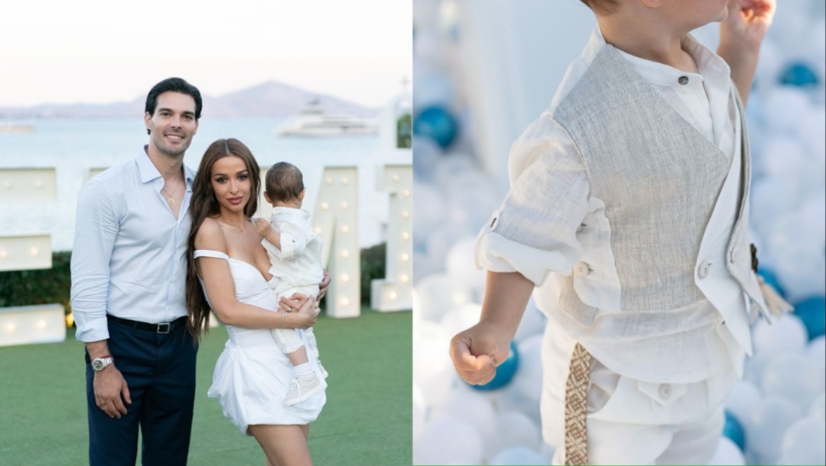 Η Ελένη Φουρέιρα μοιράζεται την χαρά της βάπτισης του γιου της Ερμή με τους fans της στο Instagram
