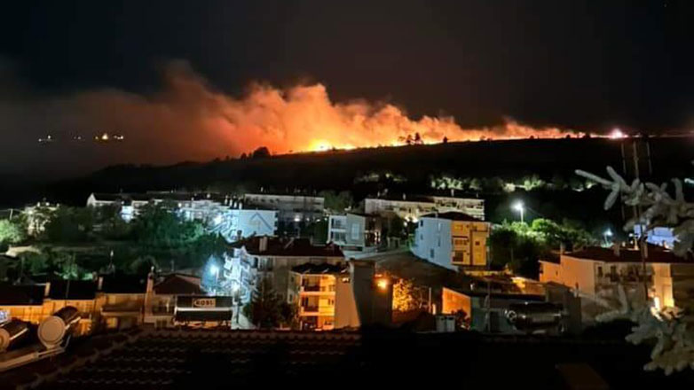 Κοζάνη: Πυρκαγιά σε δύσβατη περιοχή στις παρυφές της πόλης