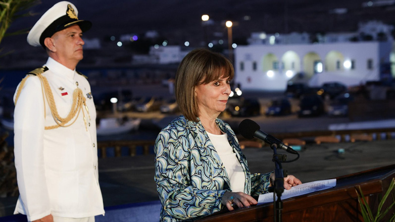 Επίτιμη Δημότης Κάσου η Κατερίνα Σακελλαροπούλου