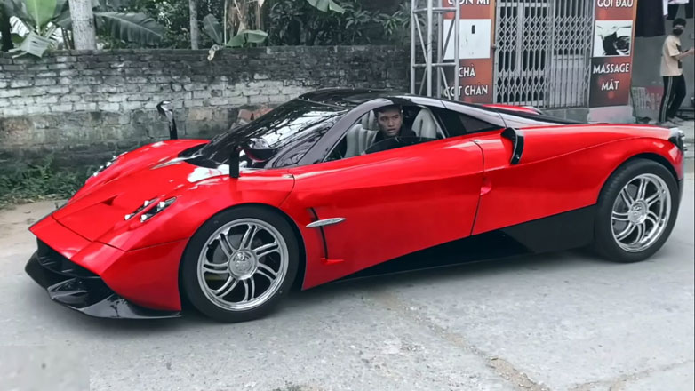 Τι έφτιαξαν οι άνθρωποι! Pagani Huayra βασισμένη σε Daewoo 200 δολαρίων (Βίντεο)