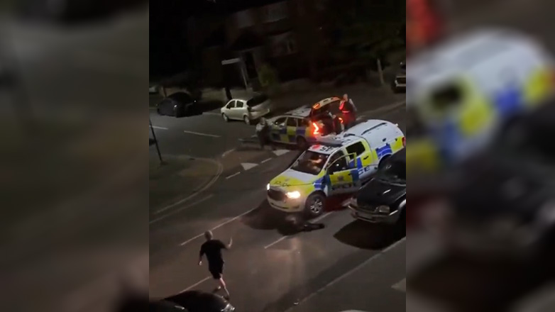 Ανήκουστο: Αστυνομικός χτύπησε με το περιπολικό αγελάδα για να τη «συλλάβει»