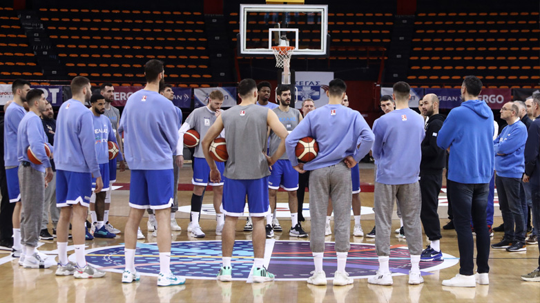 Μπάσκετ: Τη Δευτέρα η πρώτη προπόνηση της εθνικής ανδρών στο ΣΕΦ ενόψει του Προολυμπιακού